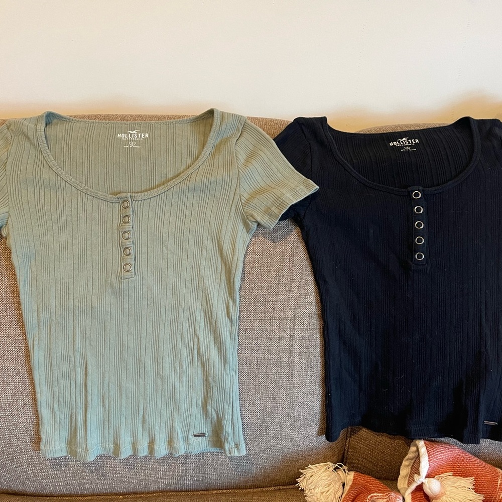 hollister fitted tees